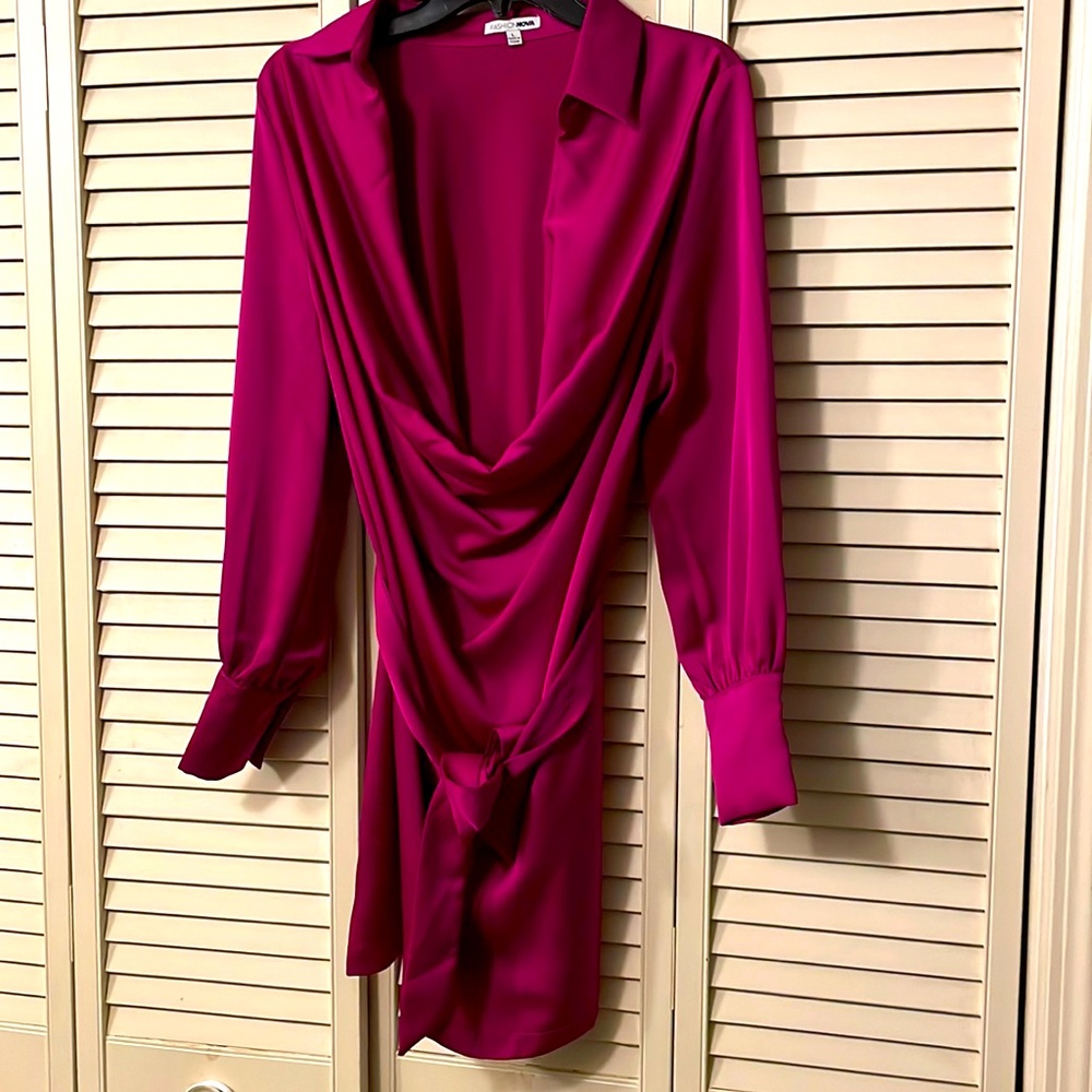 Fushia dress